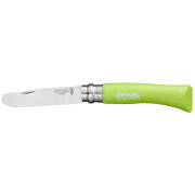 Zatvárací nôž Opinel VR No.07 My first Opinel farebný zelená