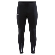 Pánske bežecké nohavice Craft ADV Essence Warm Tights čierna Black