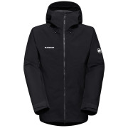 Pánska bunda Mammut Crater IV HS Hooded Jacket čierna Black