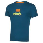 Pánske tričko La Sportiva Cinquecento T-Shirt M modrá/oranžová Storm Blue/Hawaiian Sun