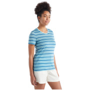 Dámske tričko Icebreaker Women Wave SS Tee Stripe