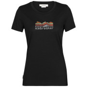 Dámske tričko Icebreaker Tech Lite II SS Tee Mountain Geology
