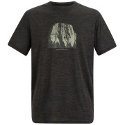 Pánske tričko Regatta Fingal tmavosivá Ash Marl