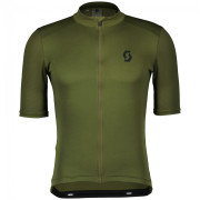 Pánsky cyklistický dres Scott M's Endurance 10 s/sl tmavozelená fir green/black