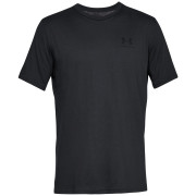 Pánske tričko Under Armour Sportstyle Left Chest SS čierna Black