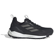 Pánske turistické topánky Adidas Terrex Free Hiker 2 Low Gtx čierna/biela Cblack/Grefou/Ftwwht