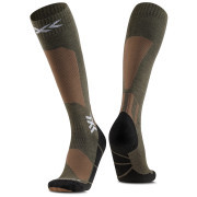 Podkolienky X-Socks Ski Discover Merino Otc žltá SAND/DARK SAND