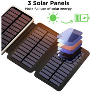 Solárna nabíjačka a powerBank Outxe EP300 - 10000mAh