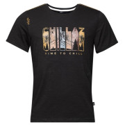 Pánske tričko Chillaz Time to Chill čierna black