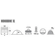 Stan High Peak Monodome XL