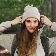 Zimná čiapka Snow Monkey Beanie Winter béžová Beige