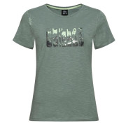 Dámske tričko Chillaz Valencia Nature Flow zelená Dark Green