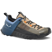 Pánske turistické topánky Salewa Wildfire Nxt Gtx M béžová/modrá Quicksand/Dark Denim