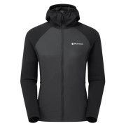 Dámska zimná bunda Montane F Sirocco Lite Hoodie čierna BLACK