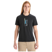 Pánske tričko Icebreaker Men Central Classic SS Tee Otter Paddle