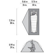 Turistický stan MSR Elixir 1 Tent