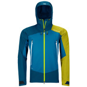 Pánska bunda Ortovox Westalpen Softshell Jacket svetlomodrá Heritage Blue