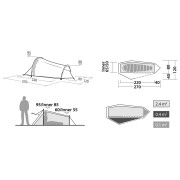 Turistický stan Robens Cress 1 Pro