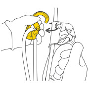 Kladka Petzl Rollclip Z Screw-Lock