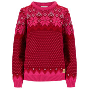 Dámsky sveter Dale of Norway Vilja Fem Sweater ružová Redrose Allium Raspberry