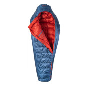 Páperový spacák Patizon Dpro 290 S (156-170 cm) modrá/červená Navy/Red