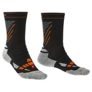 Ponožky Bridgedale Ski Nordic Race čierna black/stone/850
