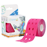 Tejpovacia páska BronVit Sport Kinesio Tape dierkovaný