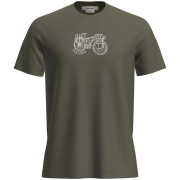 Pánske funkčné tričko Icebreaker M Mer 150 Tech Lite SS Tee Adventure Rid zelená Loden
