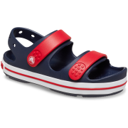 Detské sandále Crocs Crocband Cruiser Sandal T modrá/červená