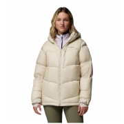 Dámska zimná bunda Columbia Cloudview Down Hooded Jacket béžová Dark Stone
