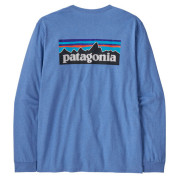 Pánske tričko Patagonia P-6 Logo Responsibili Tee LS