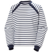 Dámska mikina Helly Hansen W Capri Sweatshirt biela/modrá 001 WHITE NAVY