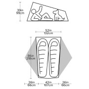 Ultraľahký stan Big Agnes Tiger Wall UL2 Solution Dye