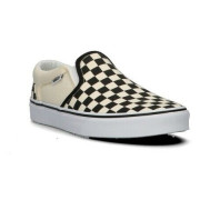 Pánske topánky Vans MN Asher biela/čierna (Checkers)Black/Natural