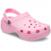 Dámske papuče Crocs Classic Platform Clog W ružová