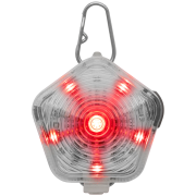 Svetlo pre psa Ruffwear The Beacon™ Safety Light biela Clear Lake