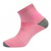 Ponožky Devold Running Merino Ankle Sock Wmn ružová/sivá