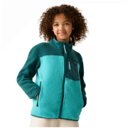 Detská funkčná mikina Regatta Junior Frankie Warm Fleece Mediterranea/Turquoise