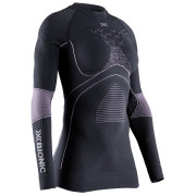 Dámske funkčné tričko X-Bionic Energy Accumulator 4.0 Shirt Lg Sl čierna/ružová CHARCOAL/MAGNOLIA