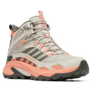Dámske trekové topánky Merrell MOAB SPEED 2 MID GTX W sivá/ružová vermillion