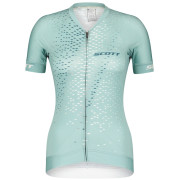 Dámsky cyklistický dres Scott W's RC Pro SS svetlomodrá northern mint/northern blue