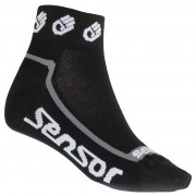 Ponožky Sensor Race Lite Small Hands čierna/biela