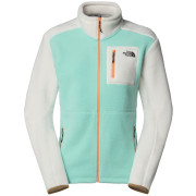 Dámska bunda The North Face W Yumiori Full Zip biela/zelená Bright Foam/White Dune/