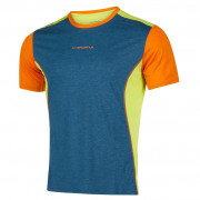 Pánske tričko La Sportiva Tracer T-Shirt M modrá/oranžová Storm Blue/Lime Punch
