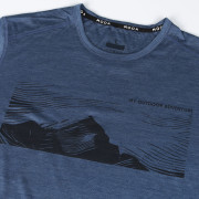 Pánske tričko MOOA Merino Lyolite Highlander 150 Short