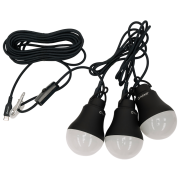 Sada žiaroviek Outwell Epsilon Bulb Set čierna/sivá Black Grey