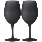 Poháre na víno Brunner Wineglass Blacksatin - 2ks