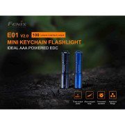 Baterka Fenix E01 V2.0 blue