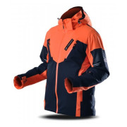 Pánska bunda Trimm Avalon tmavomodrá dark blue/signal orange