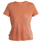Dámske funkčné tričko Icebreaker Women Merino Core SS Tee Plume oranžová
